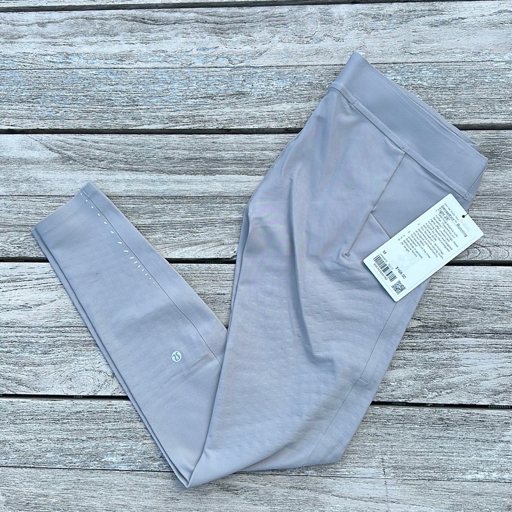 Lululemon men’s SenseKnit Running Tight 28" NWT Gull Grey medium